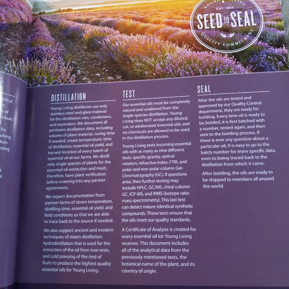 Book on Essential Oils - Seed to Seal - Picture 16 of 16